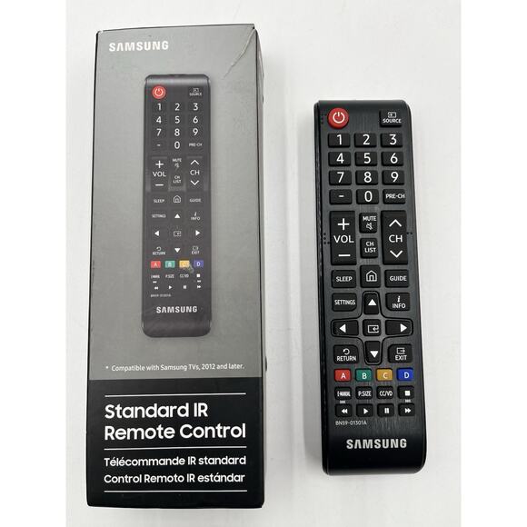 Samsung IR Standard Remot Control Model VG-TM1240BN/ZA - Picture 1 of 5